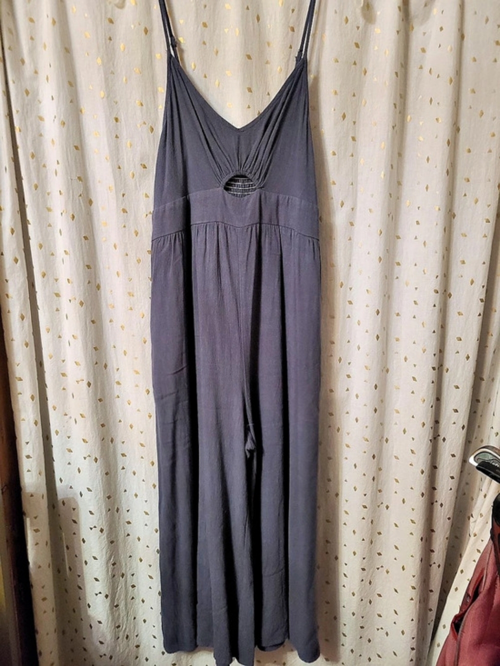 Wide-Leg Cutout Jumpsuit Like New